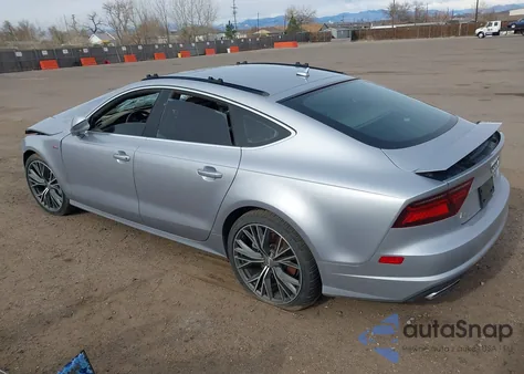 2016 Audi A7 3.0T Premium Plus z USA, uszkodzony, nr VIN WAU2GAFC4GN040099